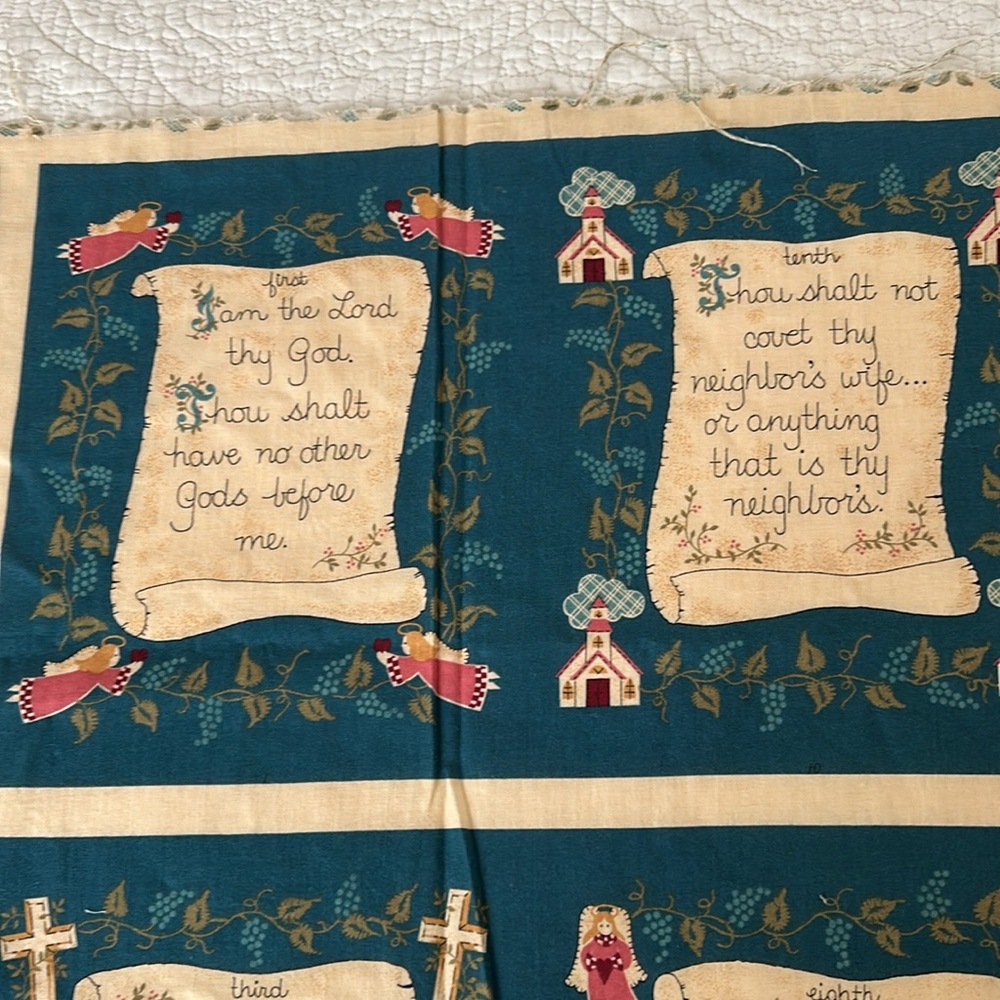 Fabric Traditions, The Ten Commandments Book kit